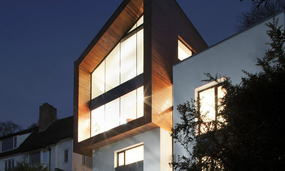 Maison Wedge house designed by BGA Architects